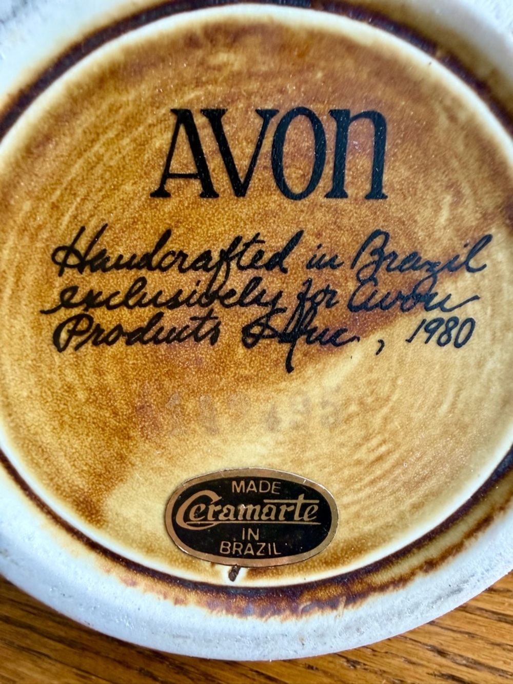 Avon Handcrafted Ceramic collector Steins 1977-1980 - Picture 5 of 14